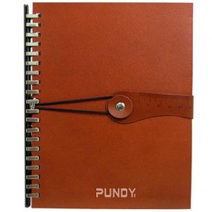 PUNDY Cuaderno de anillas DIY