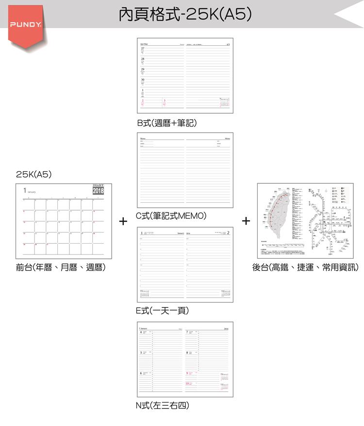 25K(A5)-内頁フォーマット