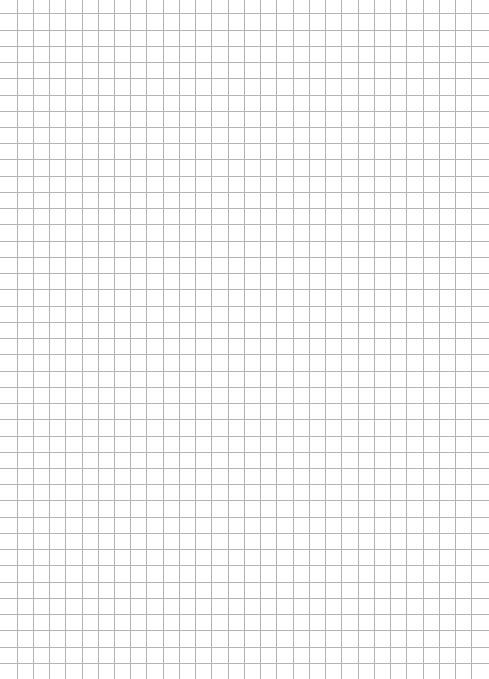 25K 方格筆記內頁・共用方格版面示意,非實尺寸對照