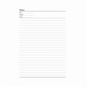 Notebook Inner Page Format