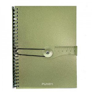 PUNDY Cahier à anneaux DIY