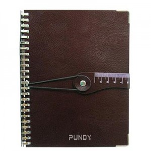 PUNDY Cahier à anneaux DIY