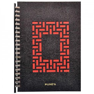 PUNDY Cuaderno de anillas DIY