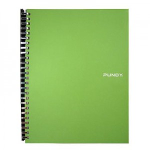 PUNDY Cahier à anneaux DIY