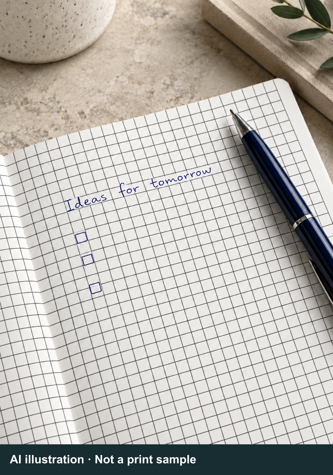 Grid dalam dalam adegan penulisan AI; bukan foto produk atau contoh cetak dan tidak cocok dengan nilai K